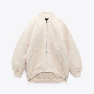 NWT - water repellent oversized bomber